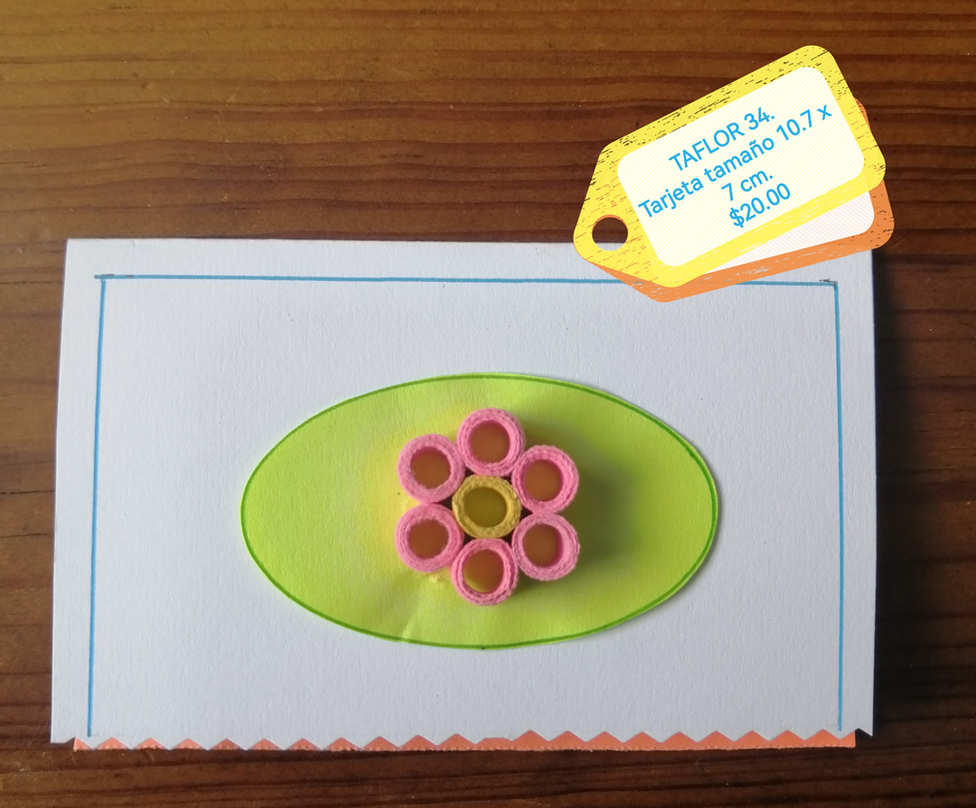 Tarjeta de flores